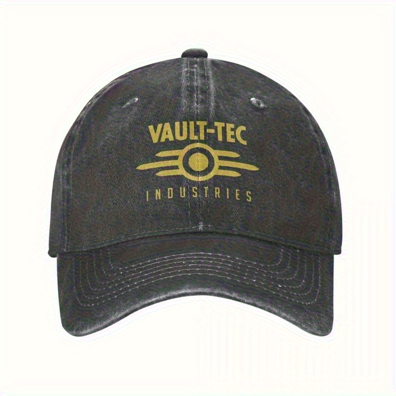 Men Formal Wear All Black - Gorra de béisbol negra vintage con