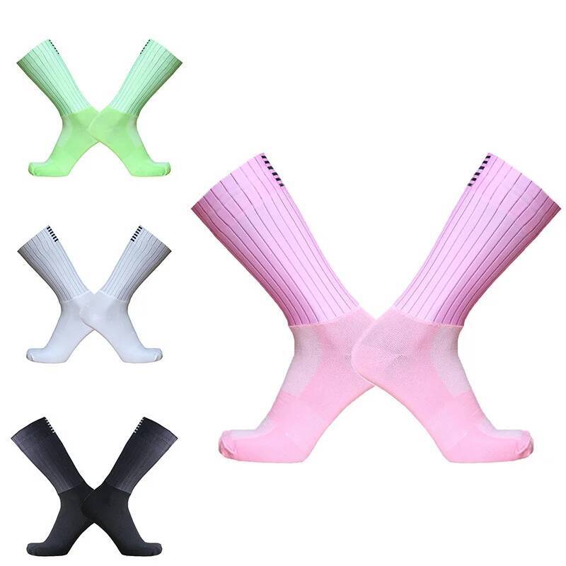Sock Garter Men - Calcetines Deportivos de Ciclismo Aero sin