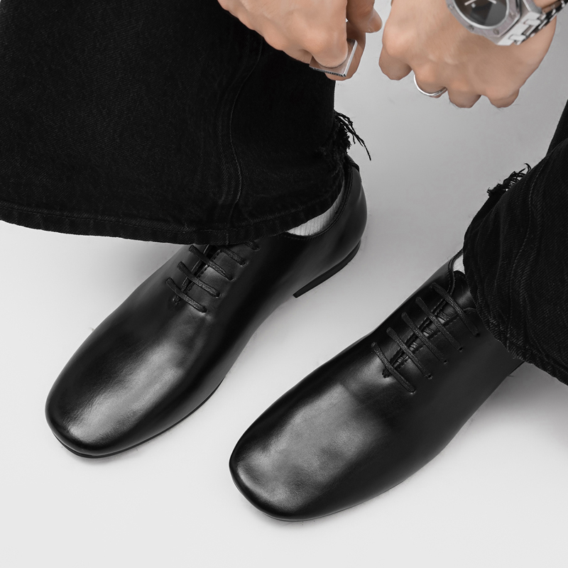 Formal Men Daily Wear Footwear - Zapatos Oxford con cordones para hombre,