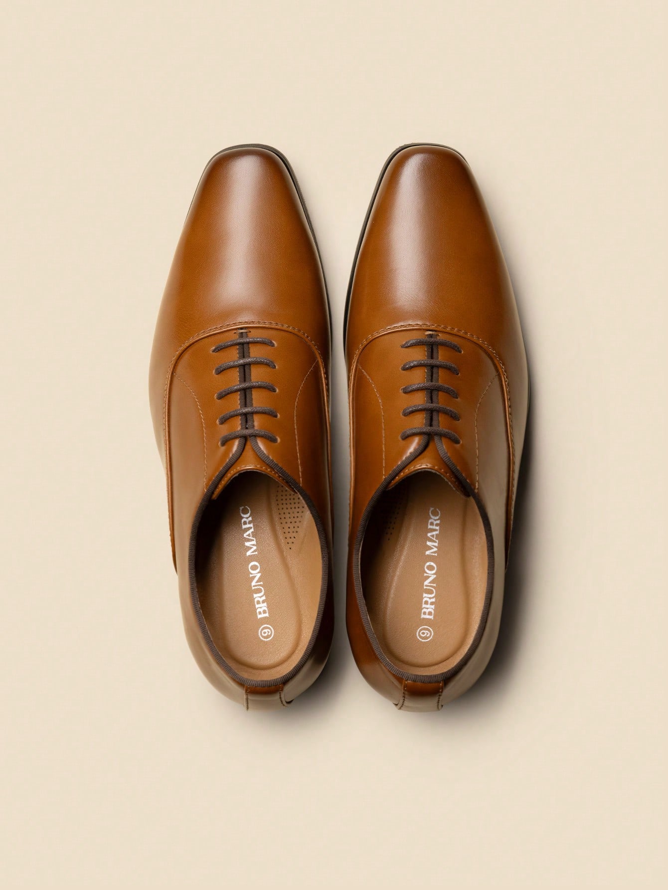 Zapatos Oxford de vestir marro - Formal Men Daily Wear Footwear reseña y precio