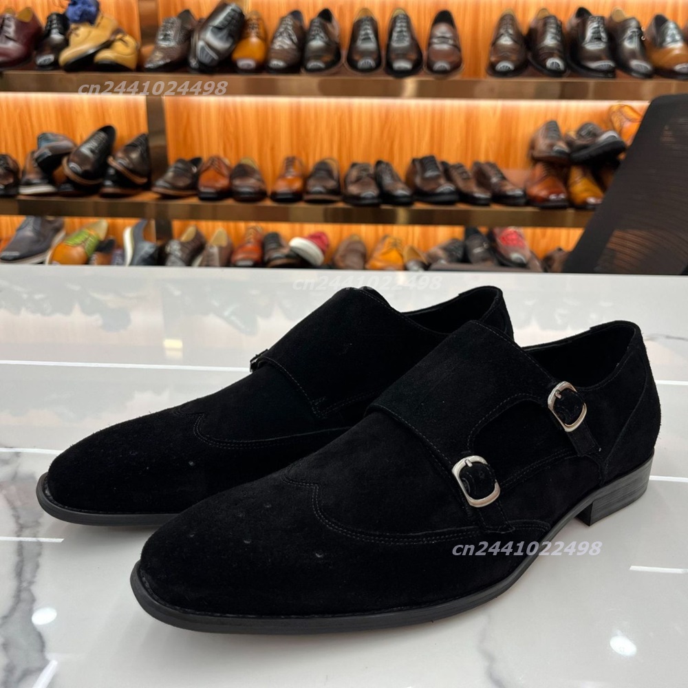 Mocasines de hombre con hebill - Formal Men Daily Wear Footwear reseña y precio